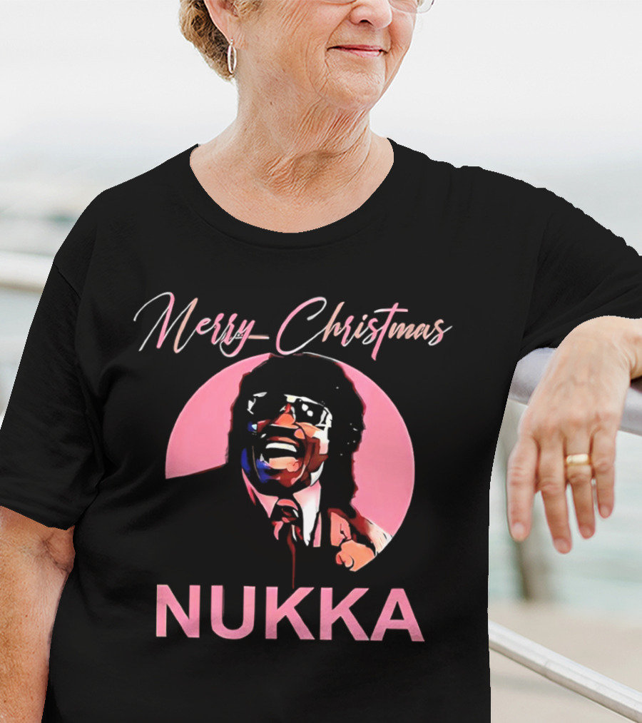 Merry Christmas Nukka Retro Holiday T-Shirt