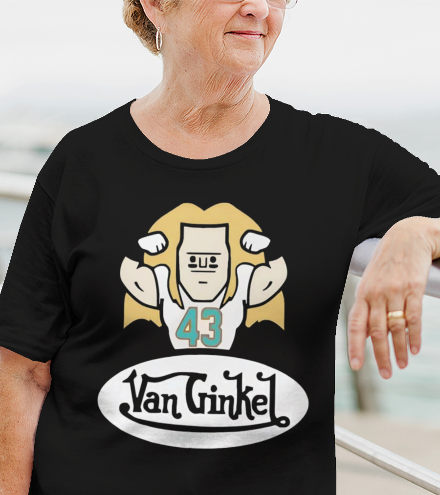 Van Ginkel 43 Cartoon Character With Muscles T-Shirt