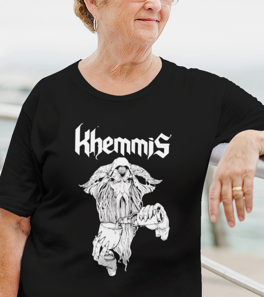 Khemmis Beer Wizard Goat-Pouring T-Shirt