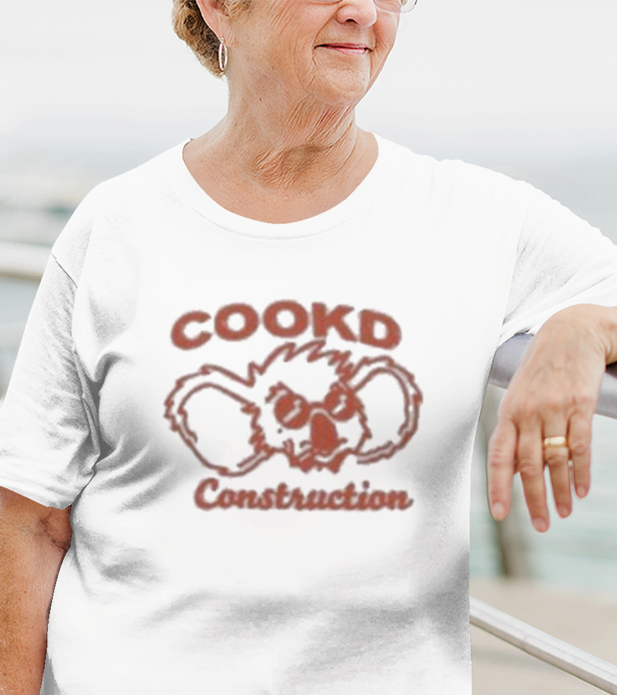 Cookd Construction Koala T-Shirt