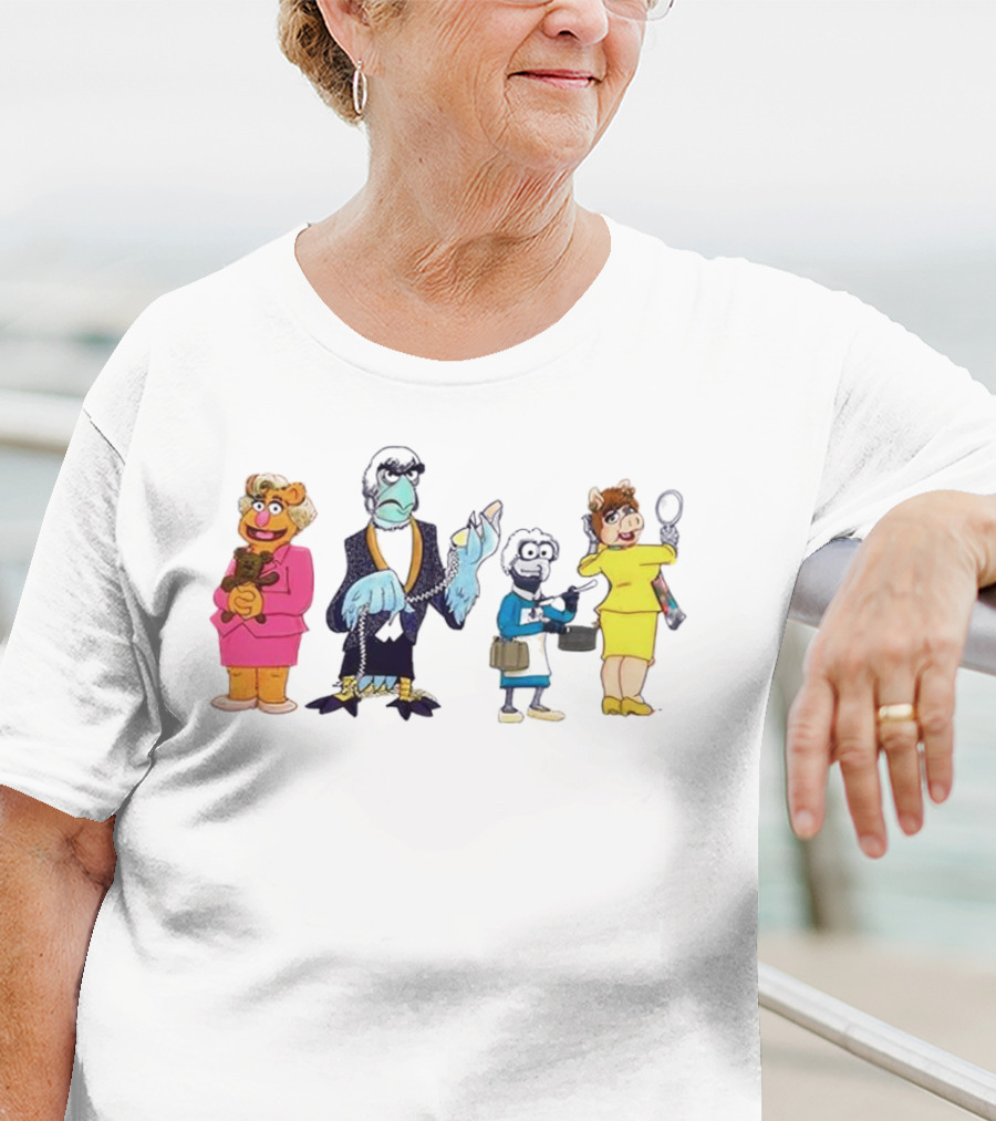 Golden Girls Muppets Characters Mashup T-Shirt