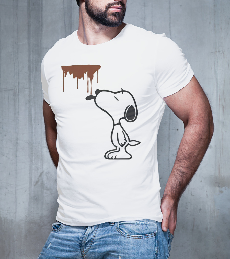 Snoopy Enjoys Dripping Coffee T-Shirt