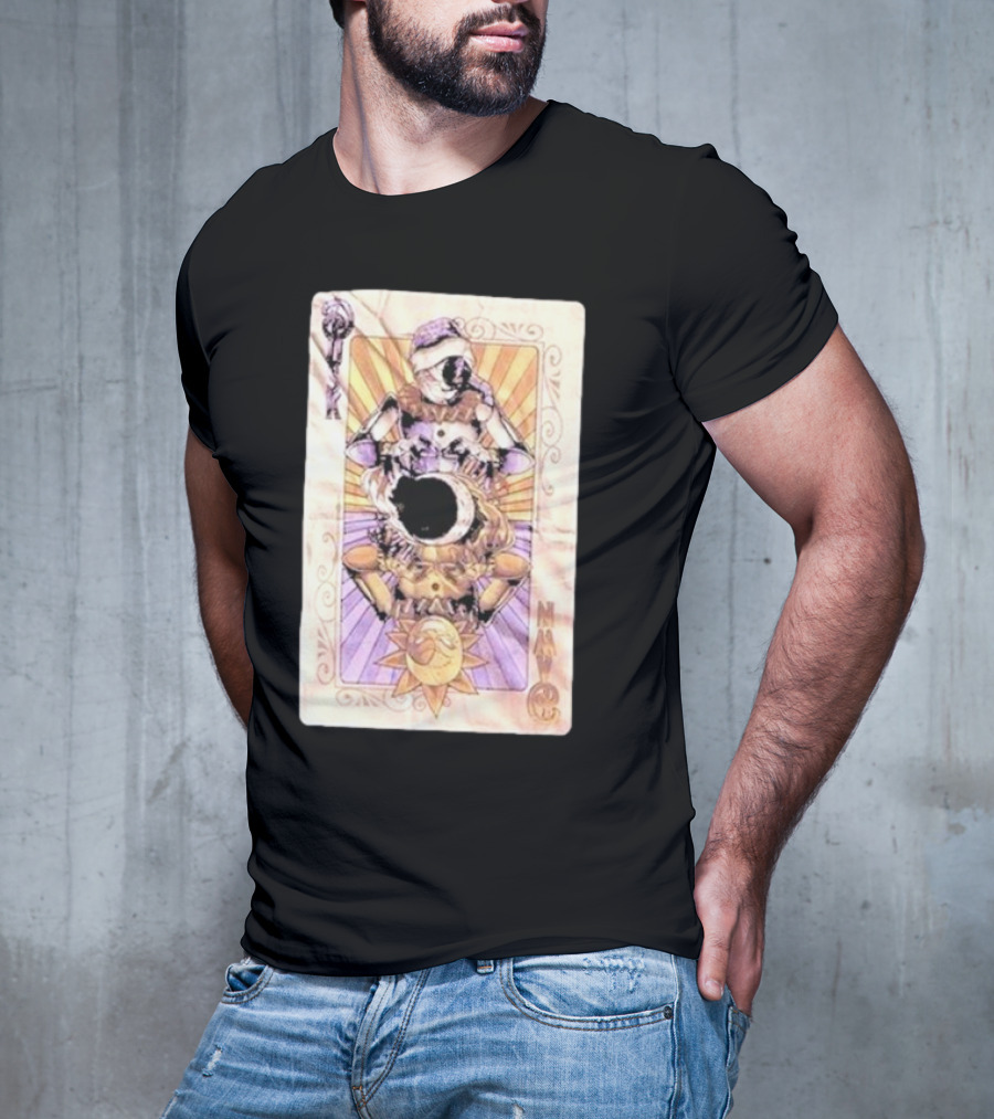 Five Nights At Freddy’s Security Breach Sun And Moon Tarot Card T-Shirt