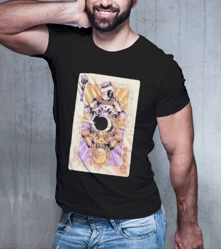 Five Nights At Freddy’s Security Breach Sun And Moon Tarot Card T-Shirt