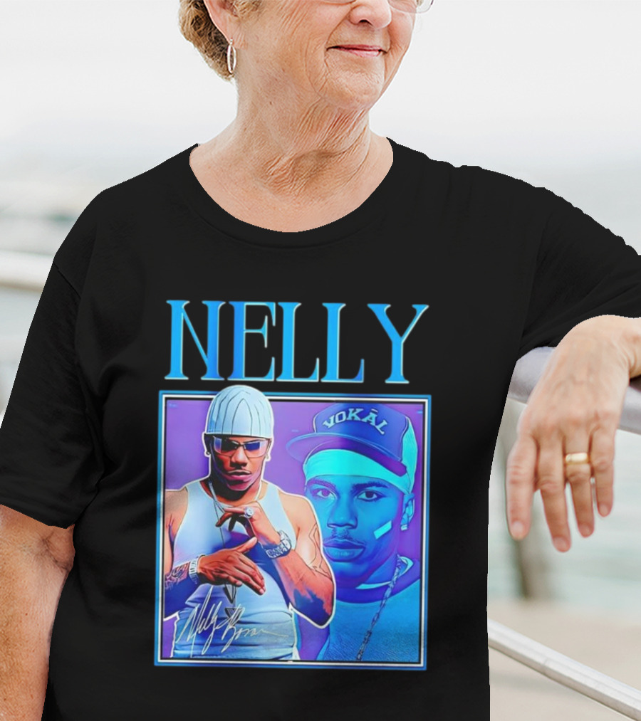 Nelly Vokal Hat And Iconic Signature T-Shirt