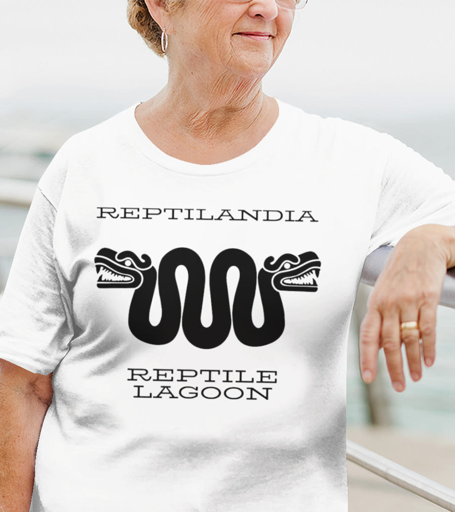 Reptilandia Reptile Lagoon Double-Headed Serpent T-Shirt