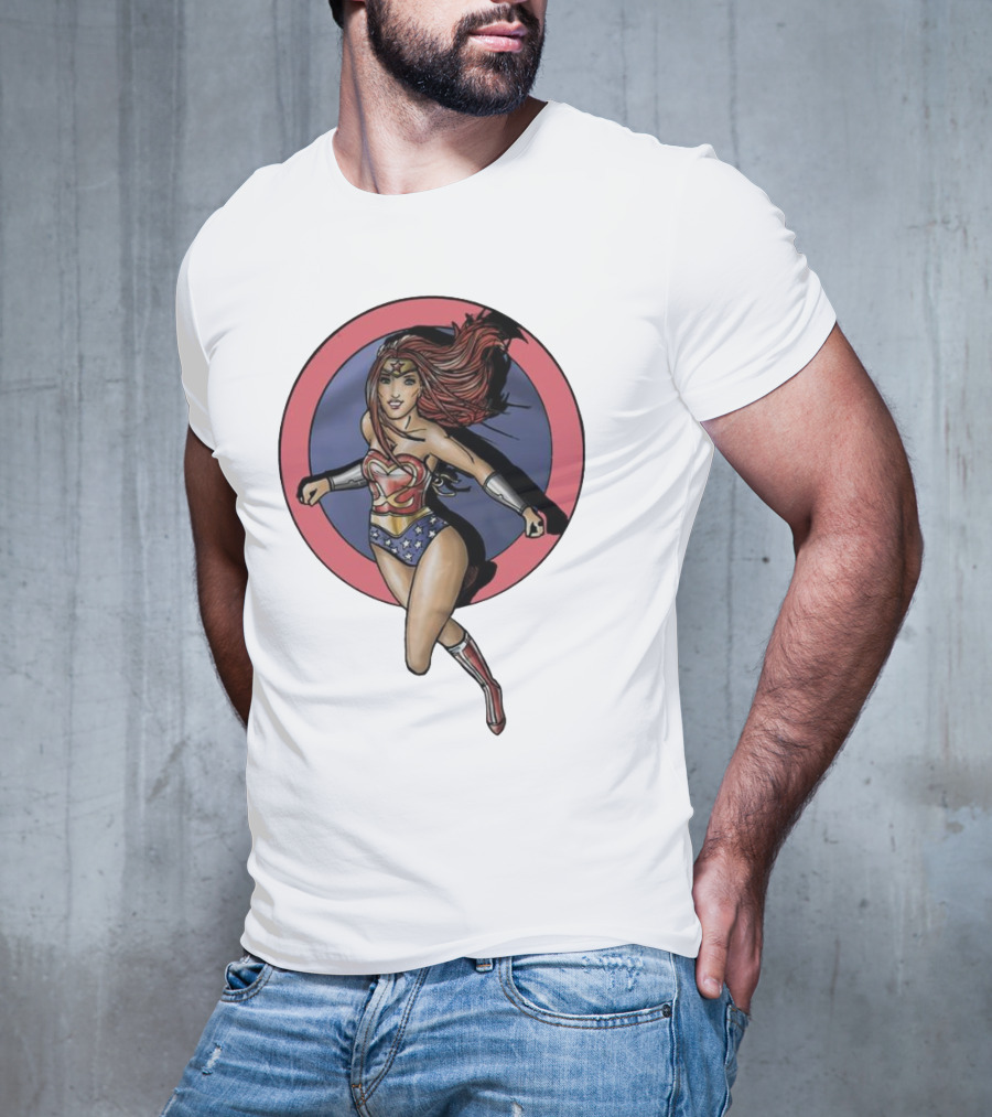 Sassy Stephie Wonder Woman Superhero Sassy T-Shirt