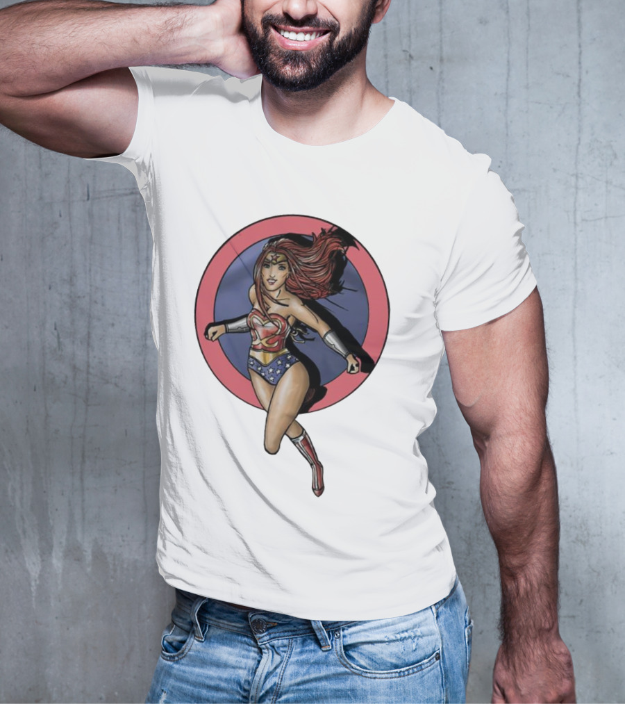 Sassy Stephie Wonder Woman Superhero Sassy T-Shirt