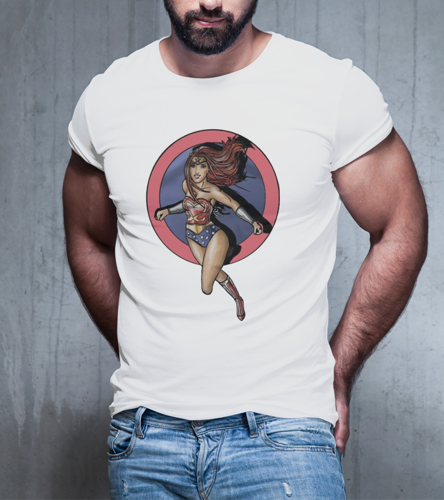 Sassy Stephie Wonder Woman Superhero Sassy T-Shirt