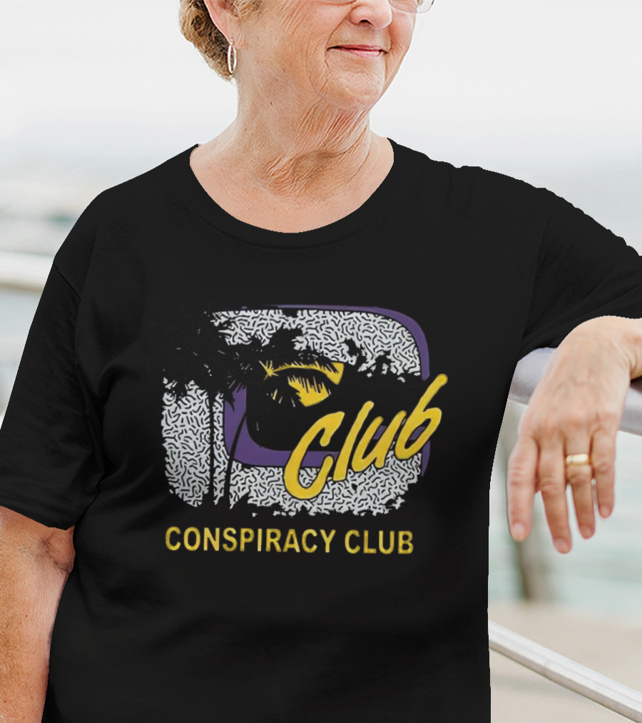 Shane Dawson Conspiracy Club Retro Palm Tree T-Shirt