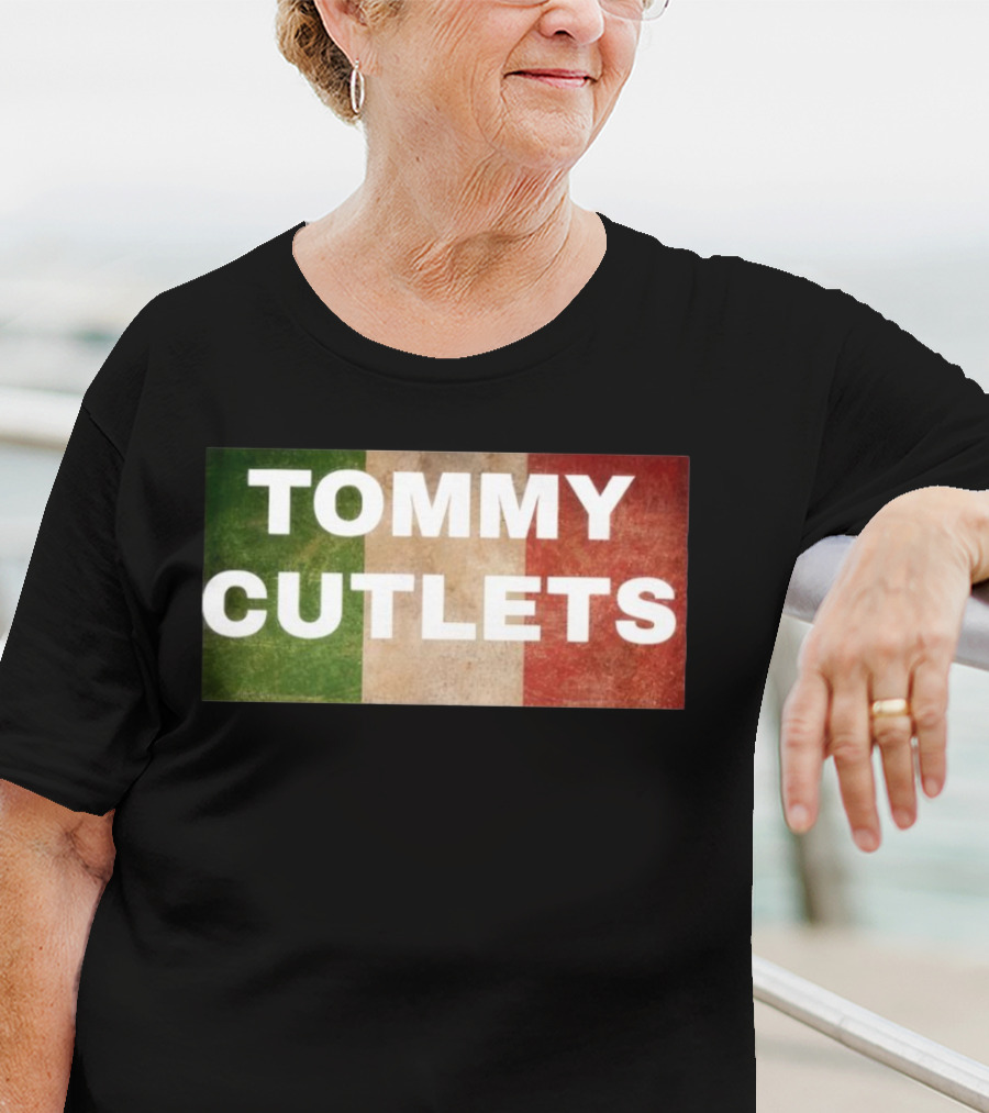 Tommy Cutlets Italian Flag Tommy Devito T-Shirt