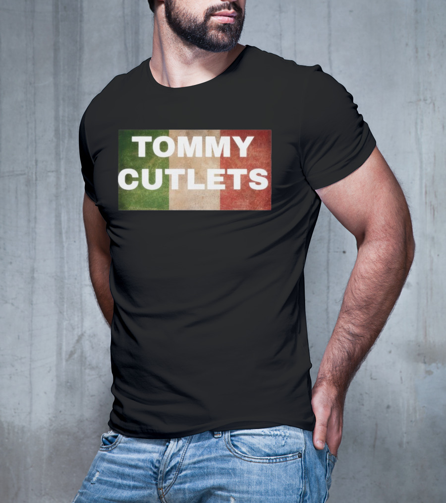 Tommy Cutlets Italian Flag Tommy Devito T-Shirt