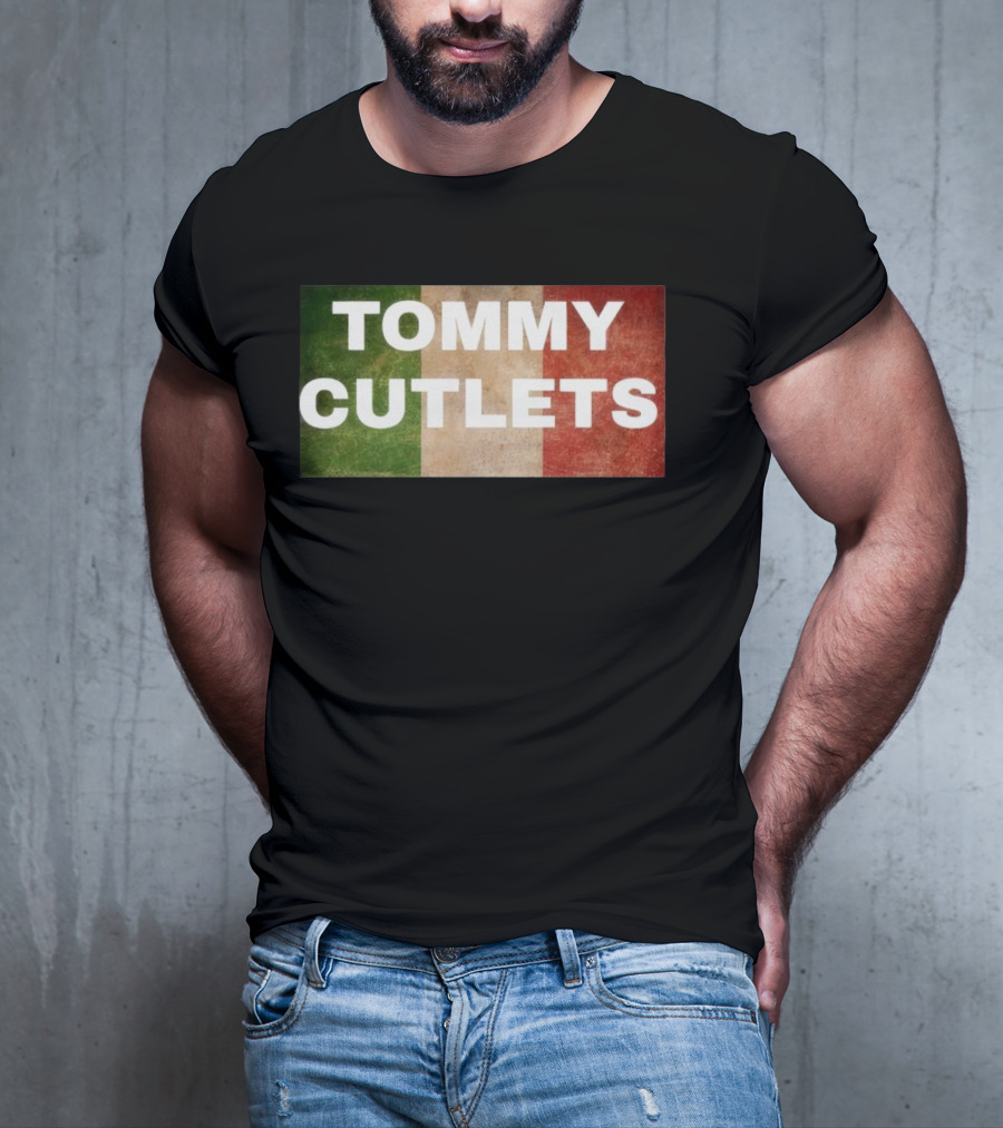 Tommy Cutlets Italian Flag Tommy Devito T-Shirt