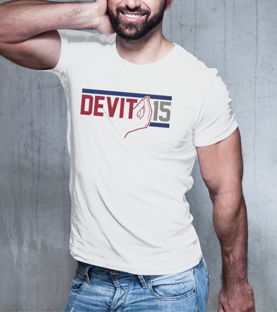 Giants Tommy DeVito Jersey Number 15 With Italian Hand Gesture T-Shirt