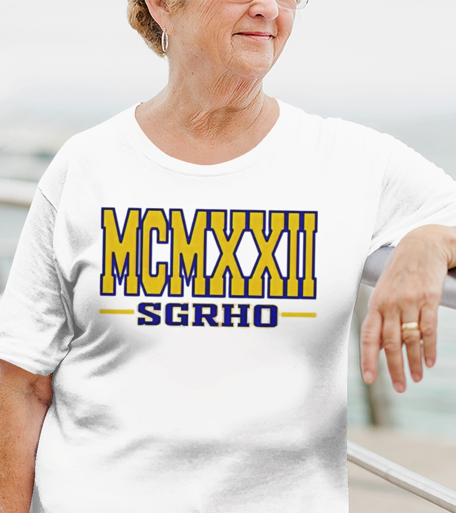 MCMXXII SGRHO Sigma Gamma Rho Sorority Founding Year T-Shirt
