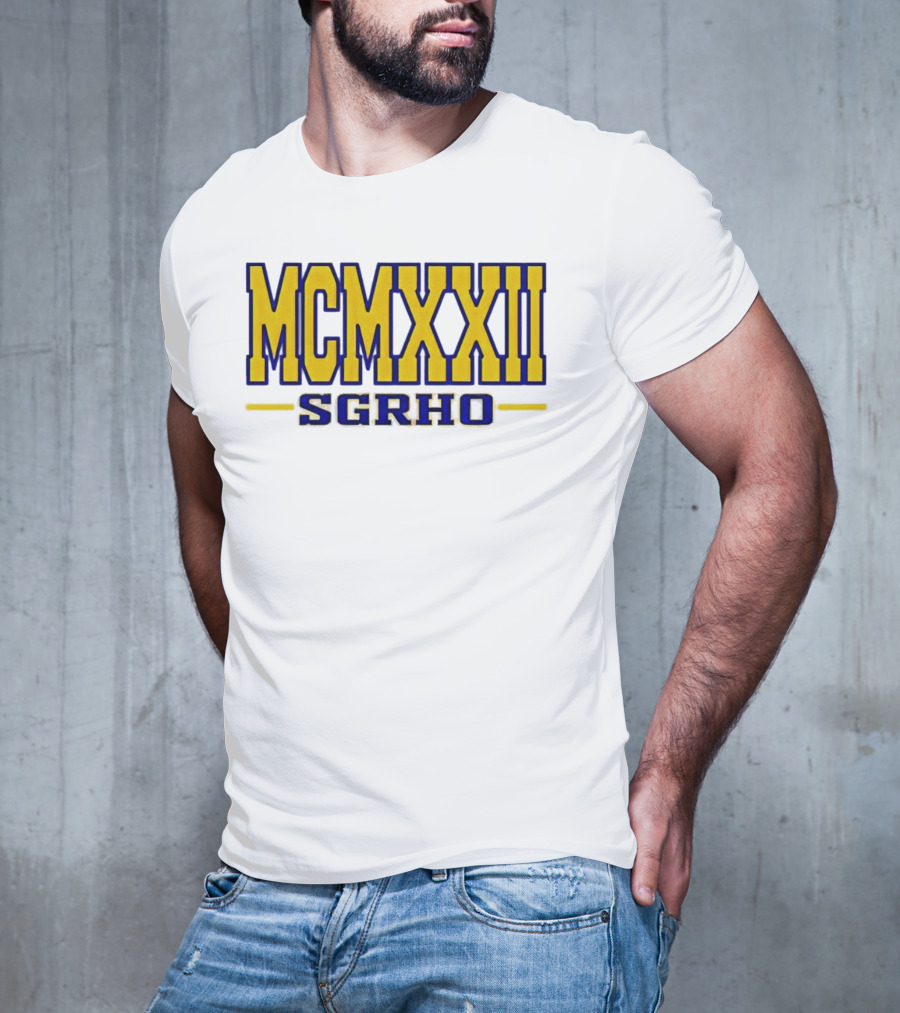MCMXXII SGRHO Sigma Gamma Rho Sorority Founding Year T-Shirt