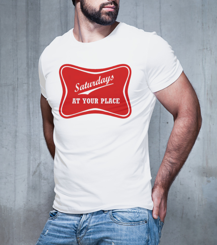 Saturdays At Your Place Red Label T-Shirt