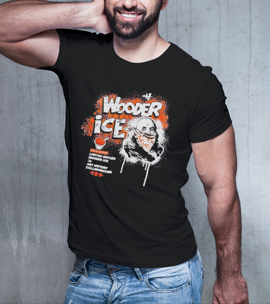 Wooder Ice Local Scoop Art History Collaboration T-Shirt