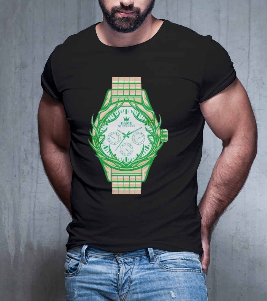 Dame Milwaukee Antler Watch T-Shirt