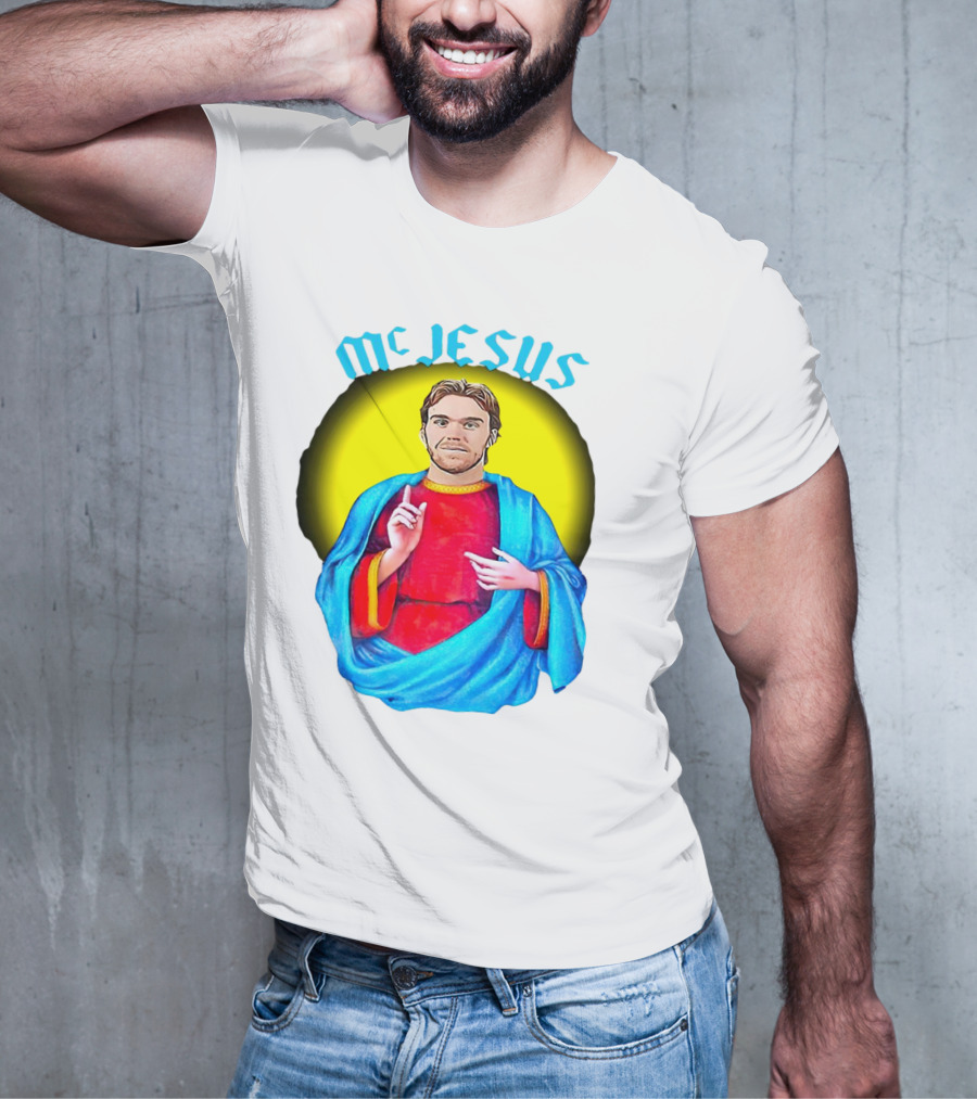 Connor McDavid McJesus Iconic Sports T-Shirt