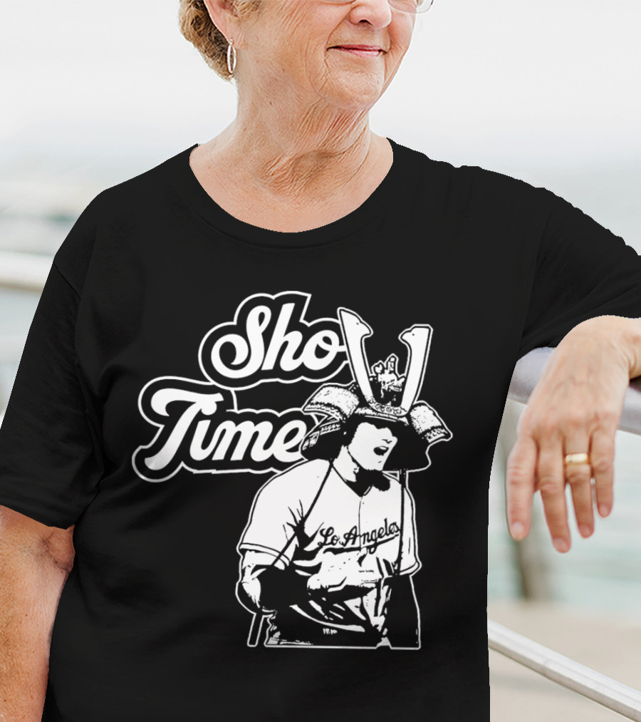 Sho Time Samurai Shohei Ohtani Los Angeles Baseball T-Shirt