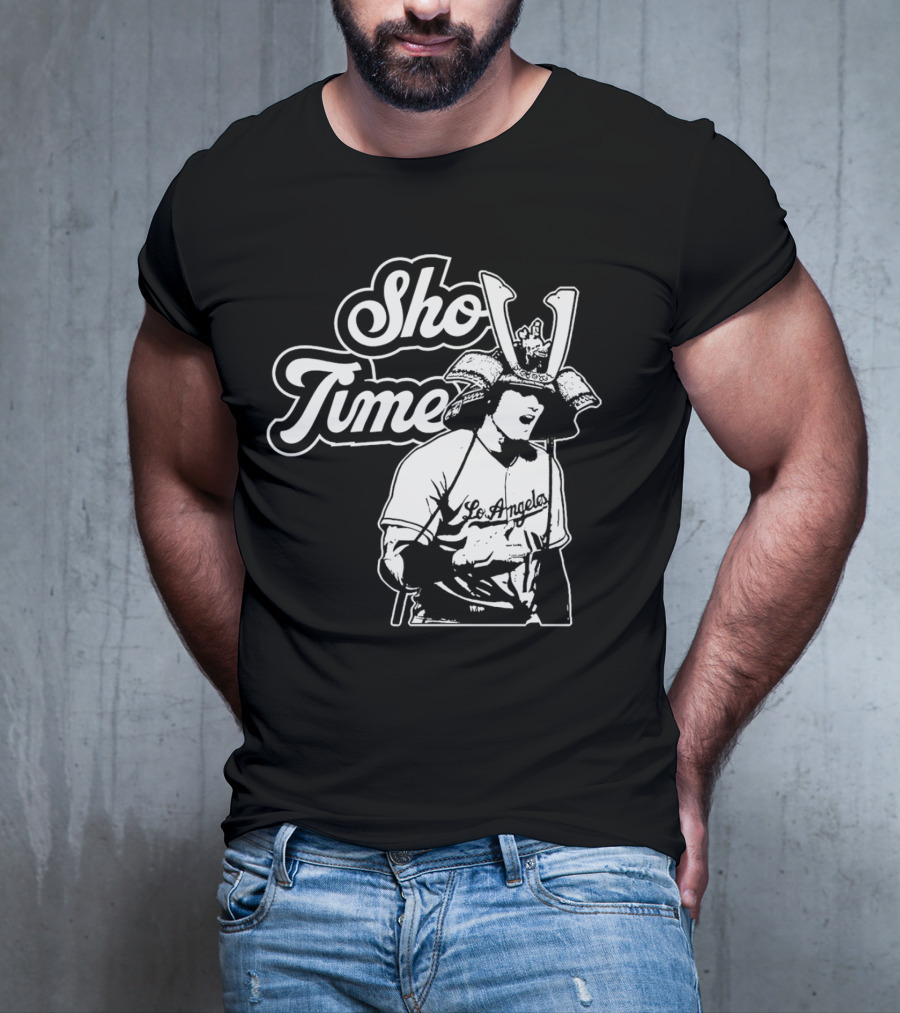 Sho Time Samurai Shohei Ohtani Los Angeles Baseball T-Shirt