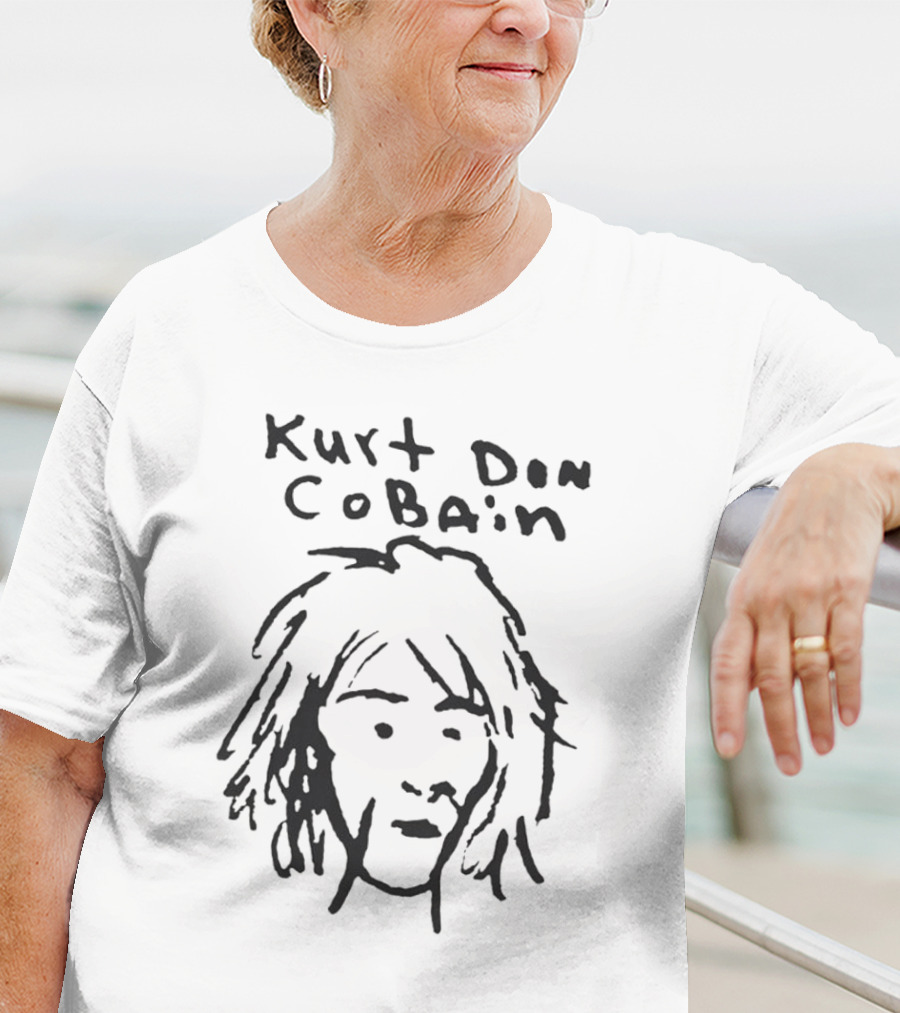 Kurt Don Cobain Draw T-Shirt