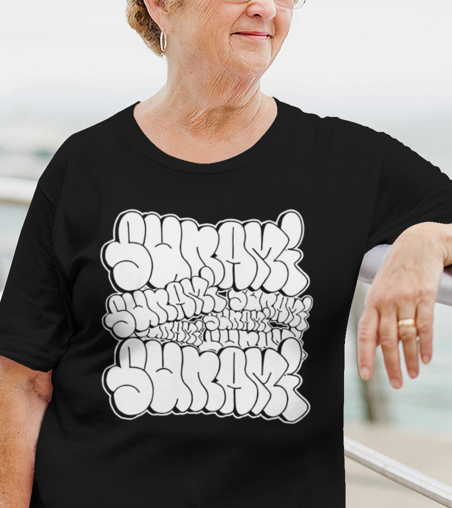 Sunami Cold Cuts Stacked Text T-Shirt