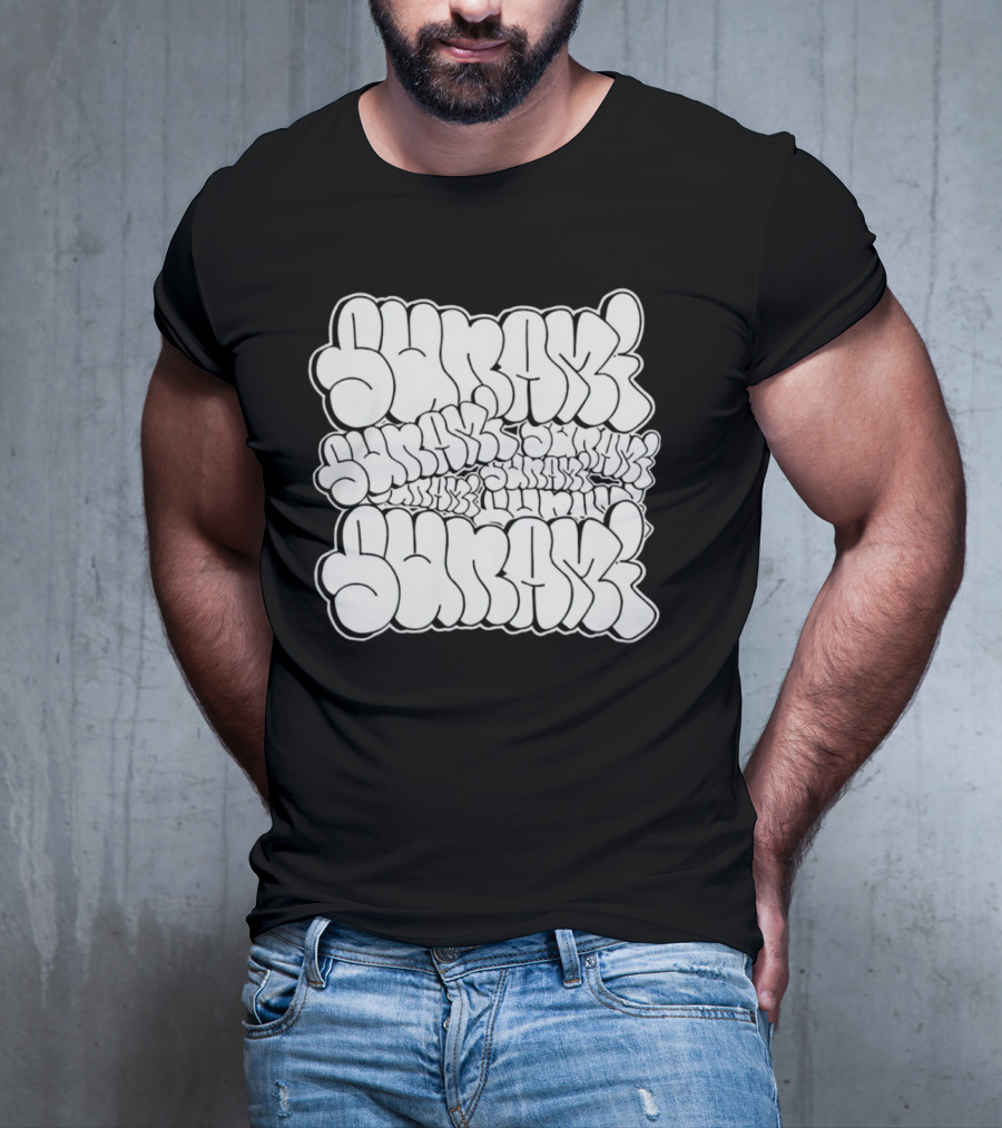 Sunami Cold Cuts Stacked Text T-Shirt