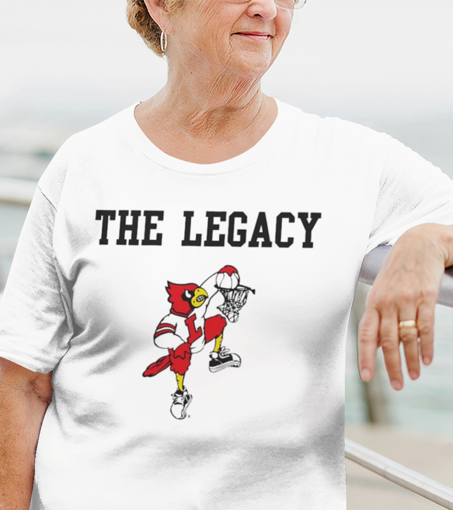The Legacy Louisville Cardinals Dunking Bird T-Shirt