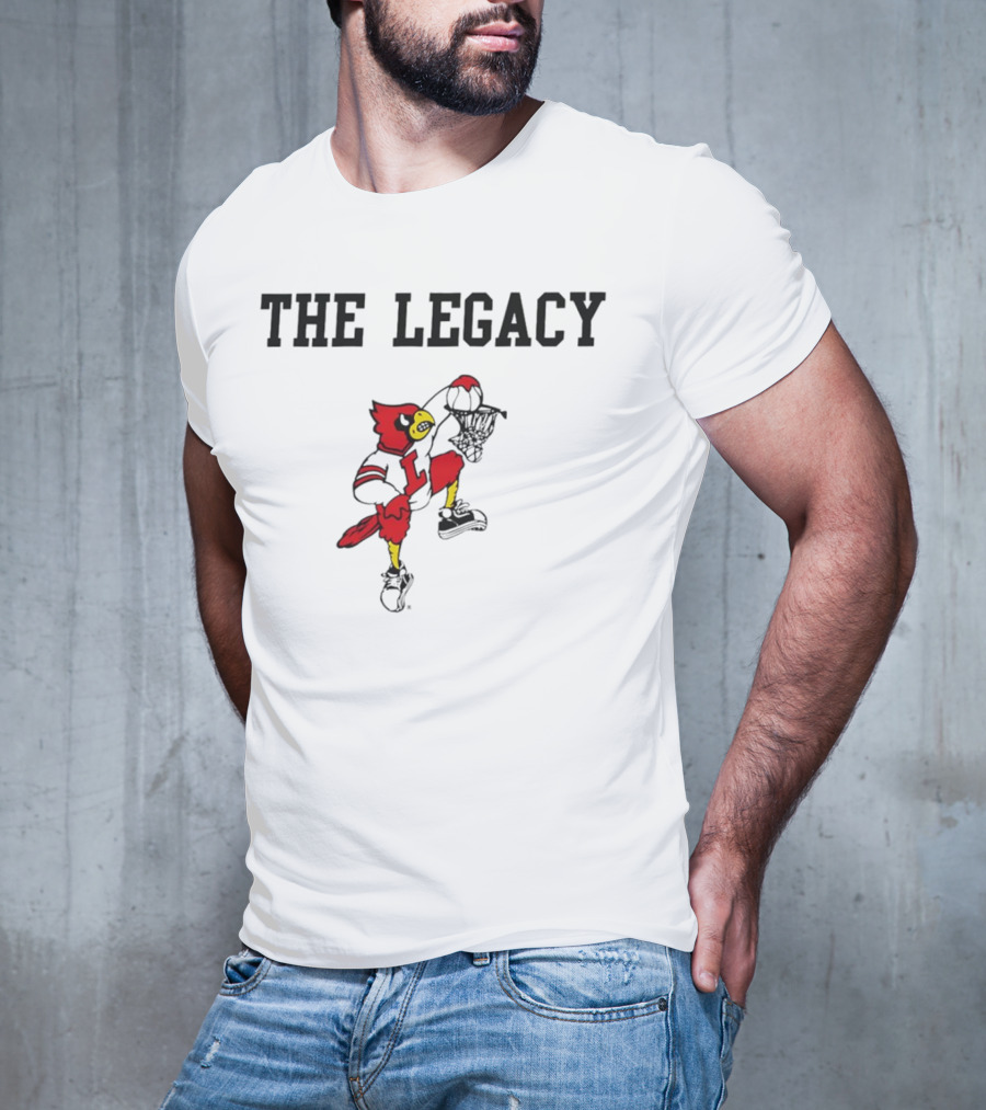 The Legacy Louisville Cardinals Dunking Bird T-Shirt