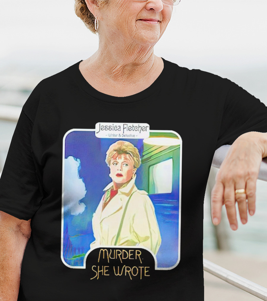 Jessica Fletcher Writer Detective Murder She Wrote T-Shirt