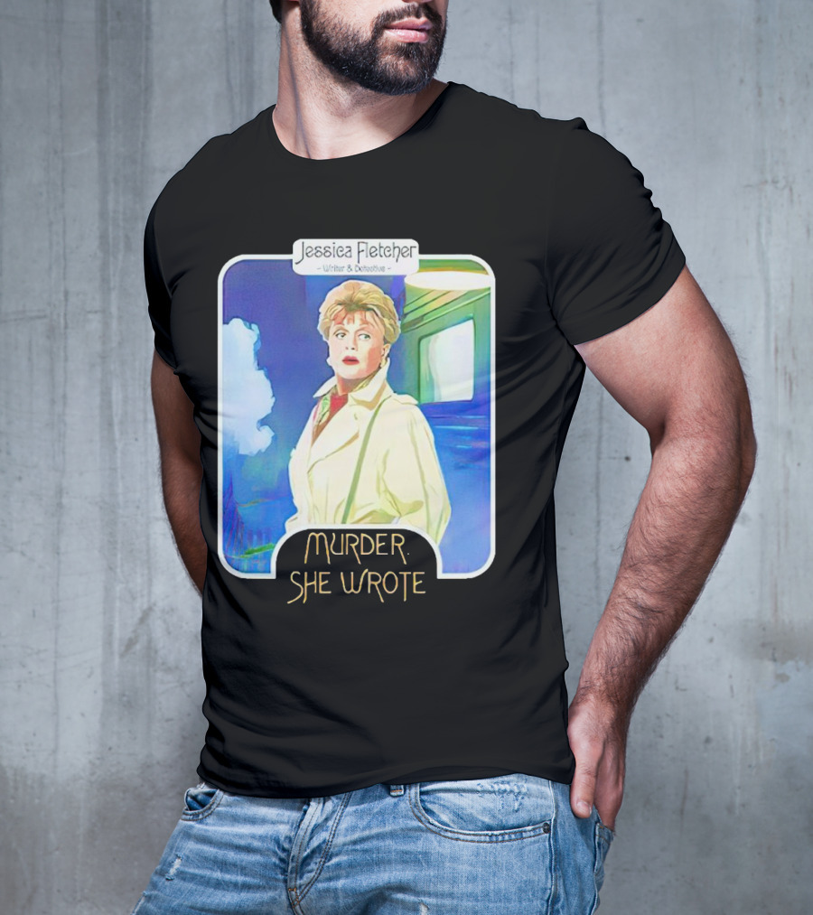 Jessica Fletcher Writer Detective Murder She Wrote T-Shirt