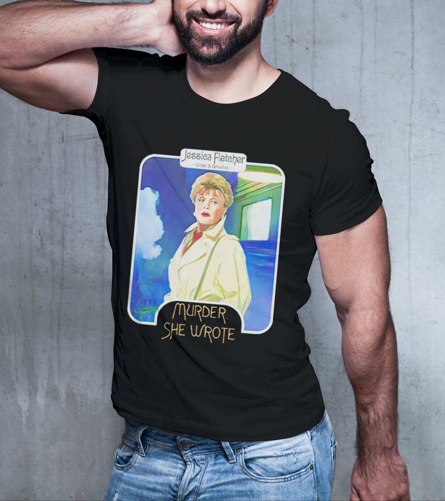 Jessica Fletcher Writer Detective Murder She Wrote T-Shirt