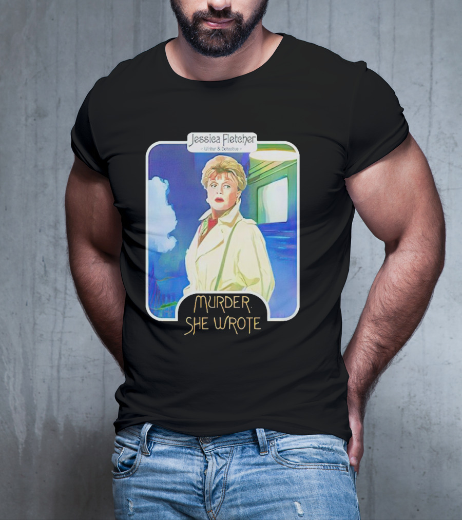 Jessica Fletcher Writer Detective Murder She Wrote T-Shirt
