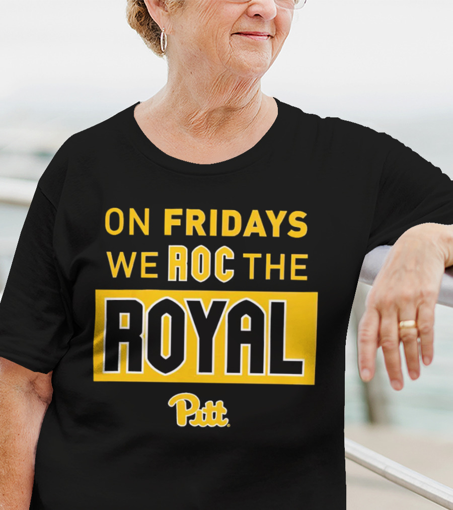 On Fridays We ROC The Royal Pitt Panthers T-Shirt