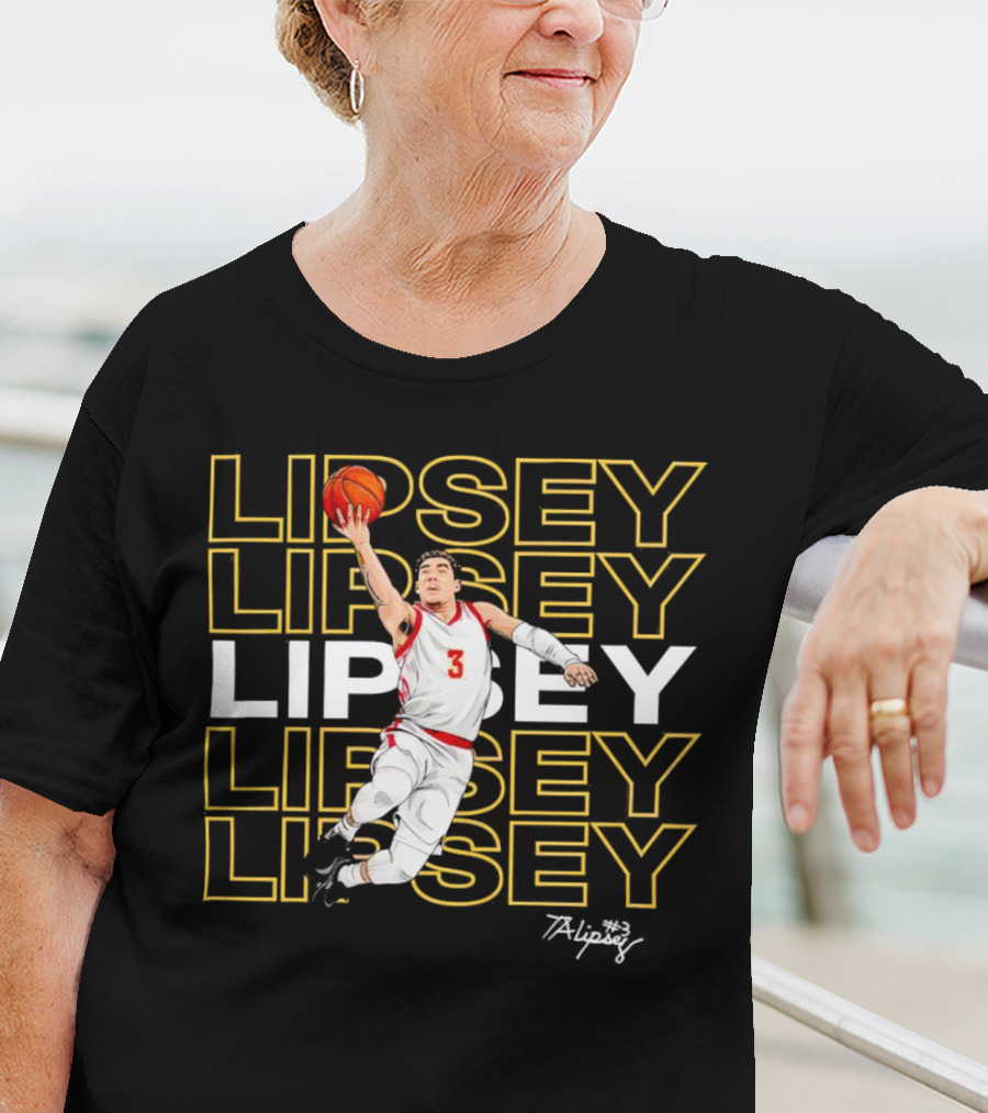 LIPSEY Iowa State Cyclones Men's Basketball Player T-Shirt