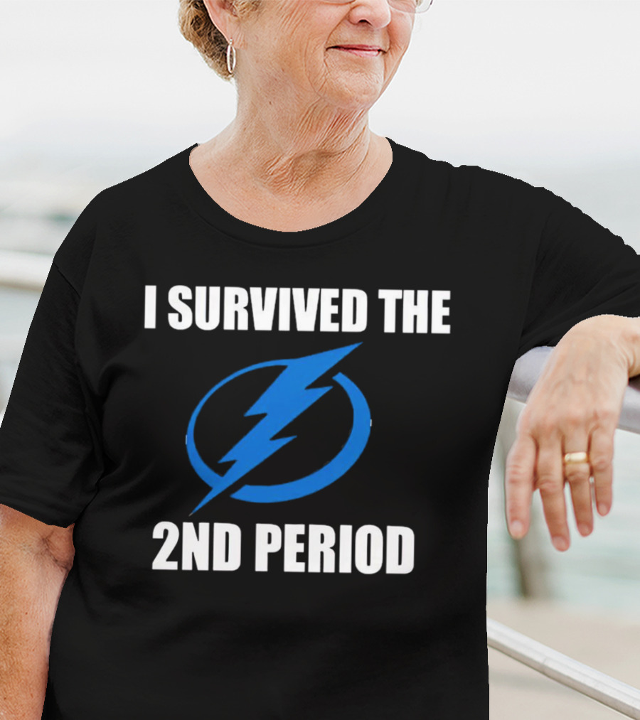 Tampa Bay Lightning I Survived The 2nd Period T-Shirt