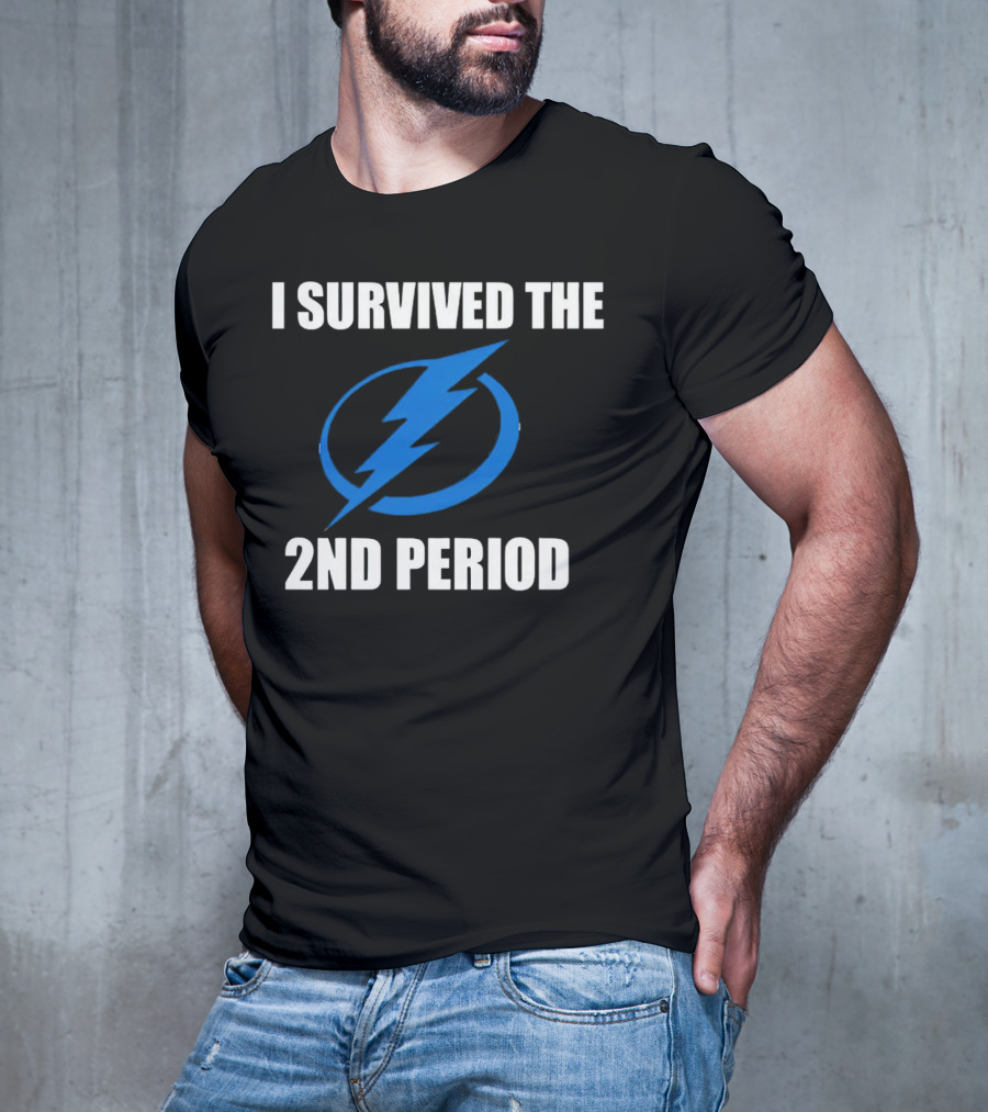 Tampa Bay Lightning I Survived The 2nd Period T-Shirt