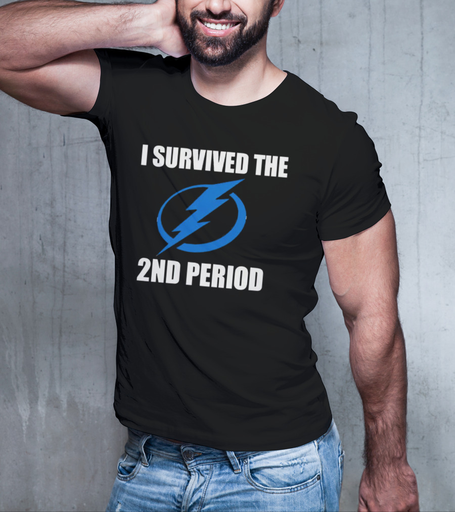 Tampa Bay Lightning I Survived The 2nd Period T-Shirt