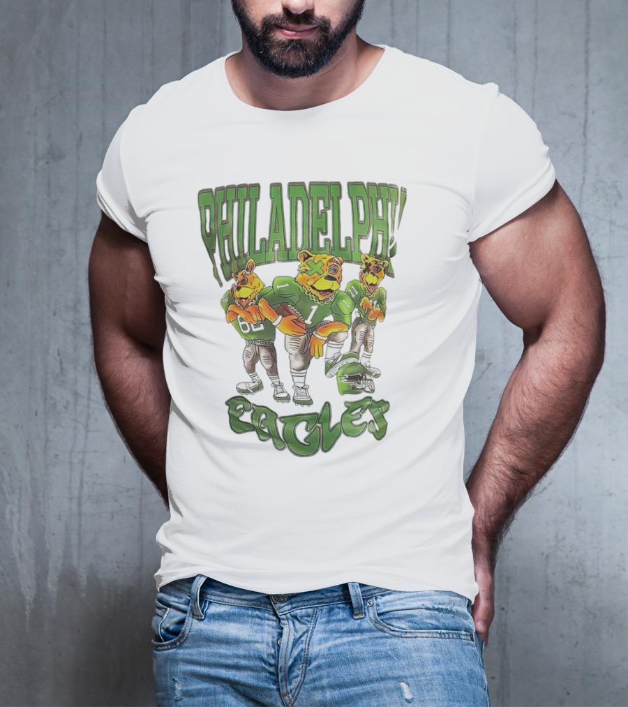 Philadelphia Eagles Bears Football T-Shirt