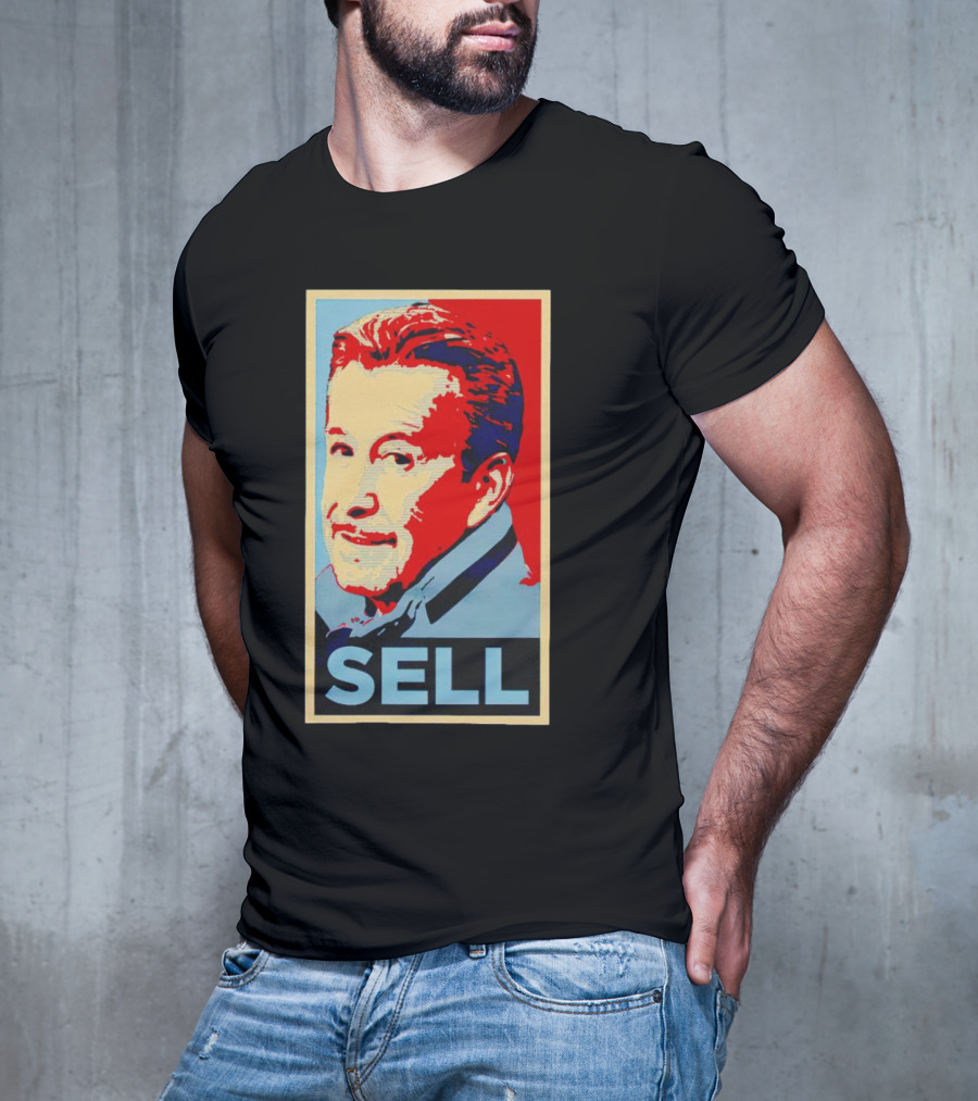 Sell Hope Style Portrait Red Blue Face T-Shirt