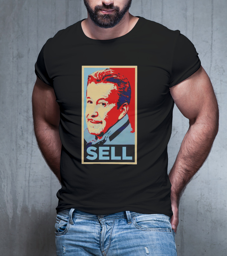 Sell Hope Style Portrait Red Blue Face T-Shirt