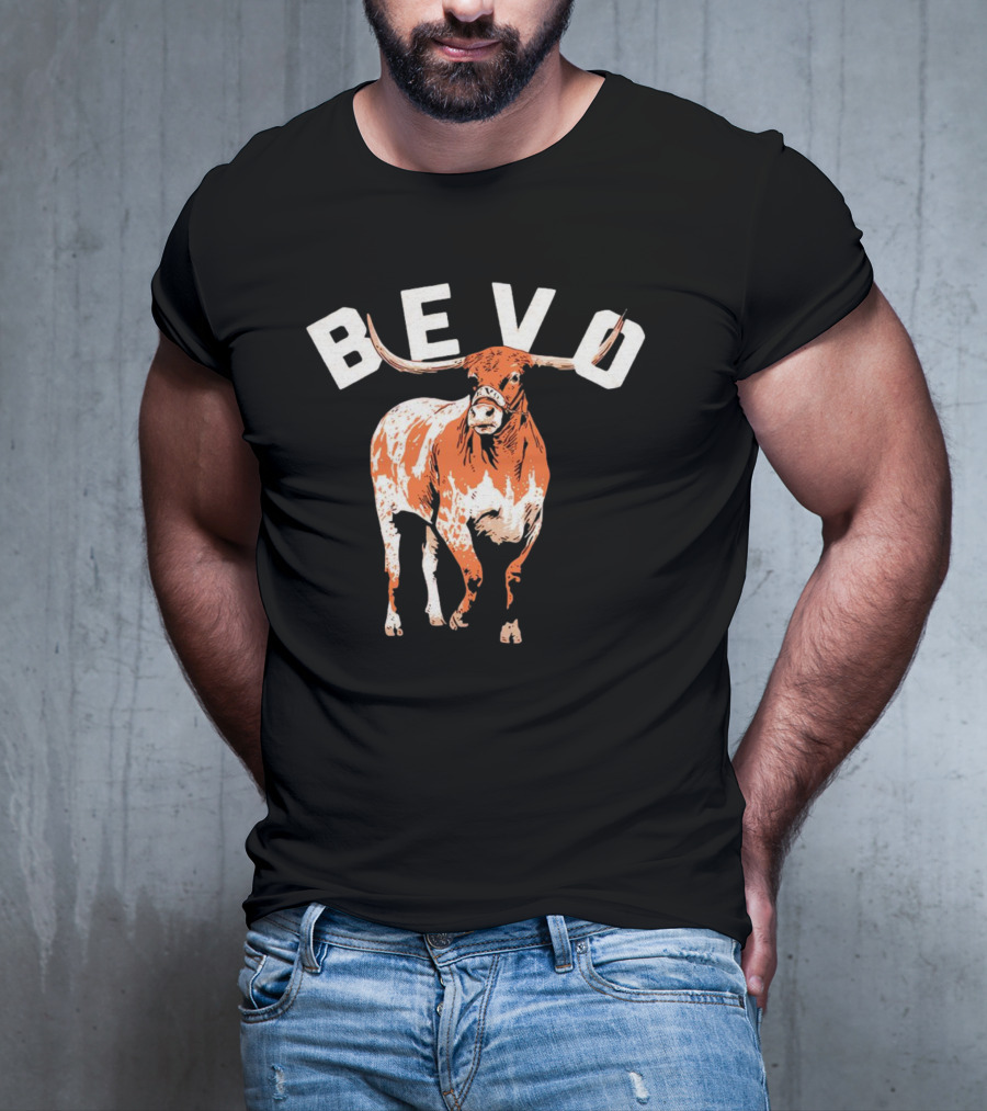 BEVO Texas Longhorn Iconic Mascot T-Shirt