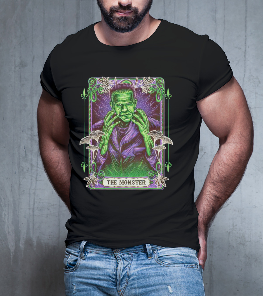 The Monster Frankenstein’s Monster Vintage Horror T-Shirt