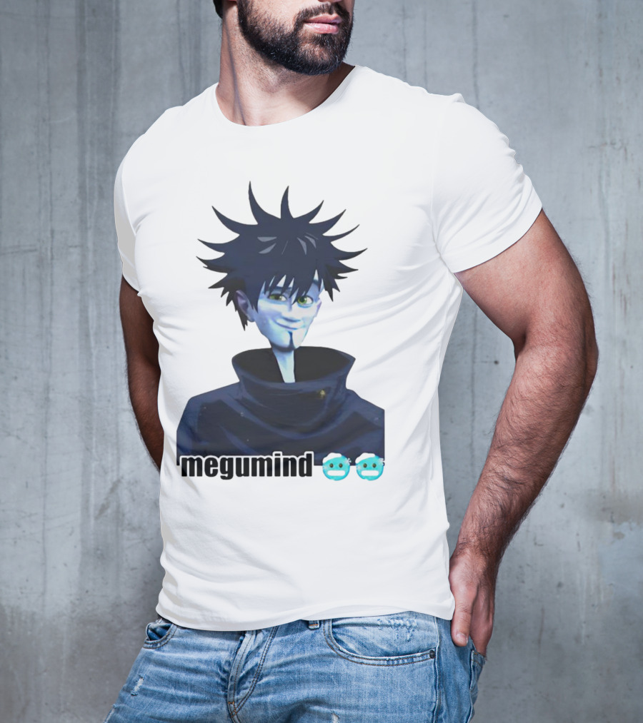Fushiguro Megumi Megumind Emoji Face T-Shirt