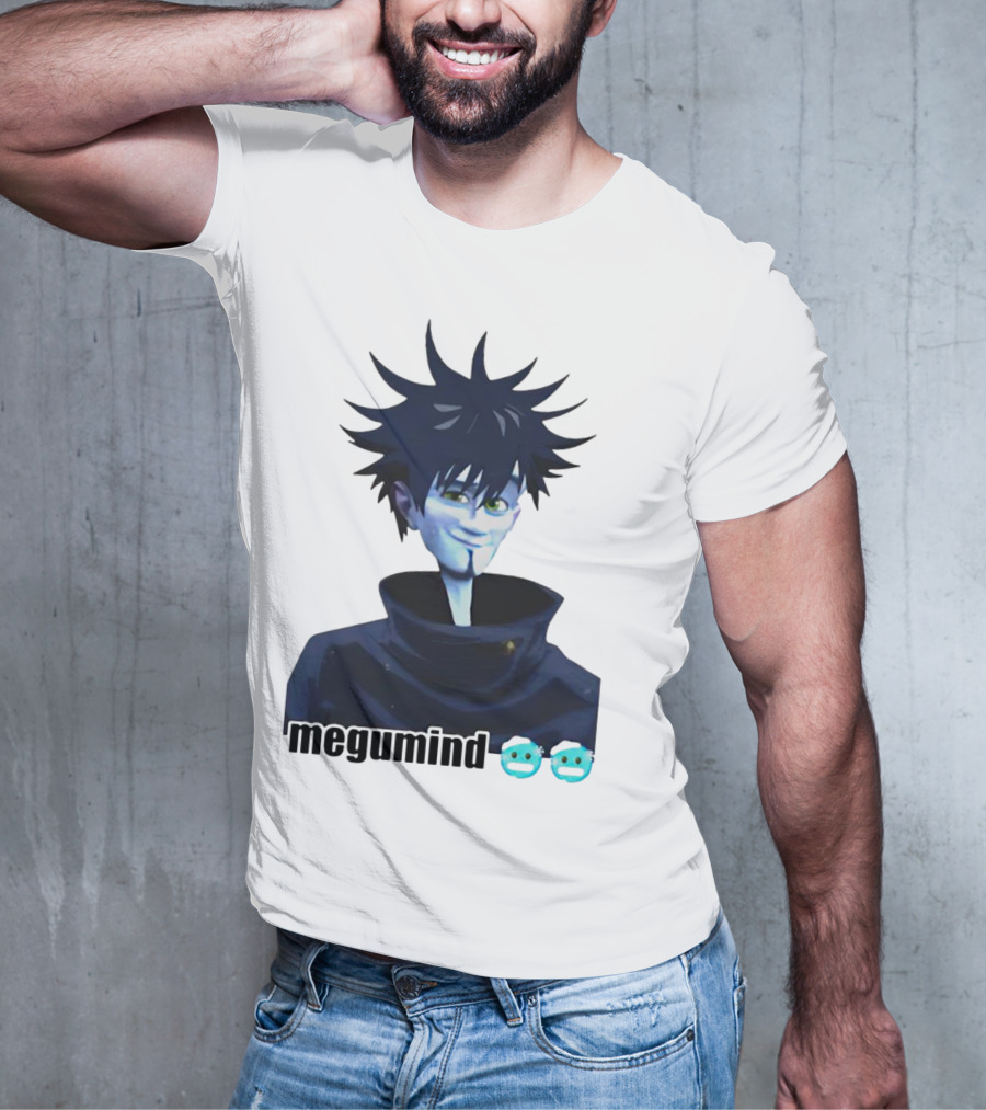 Fushiguro Megumi Megumind Emoji Face T-Shirt