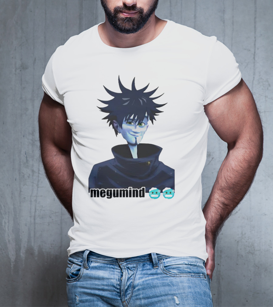 Fushiguro Megumi Megumind Emoji Face T-Shirt