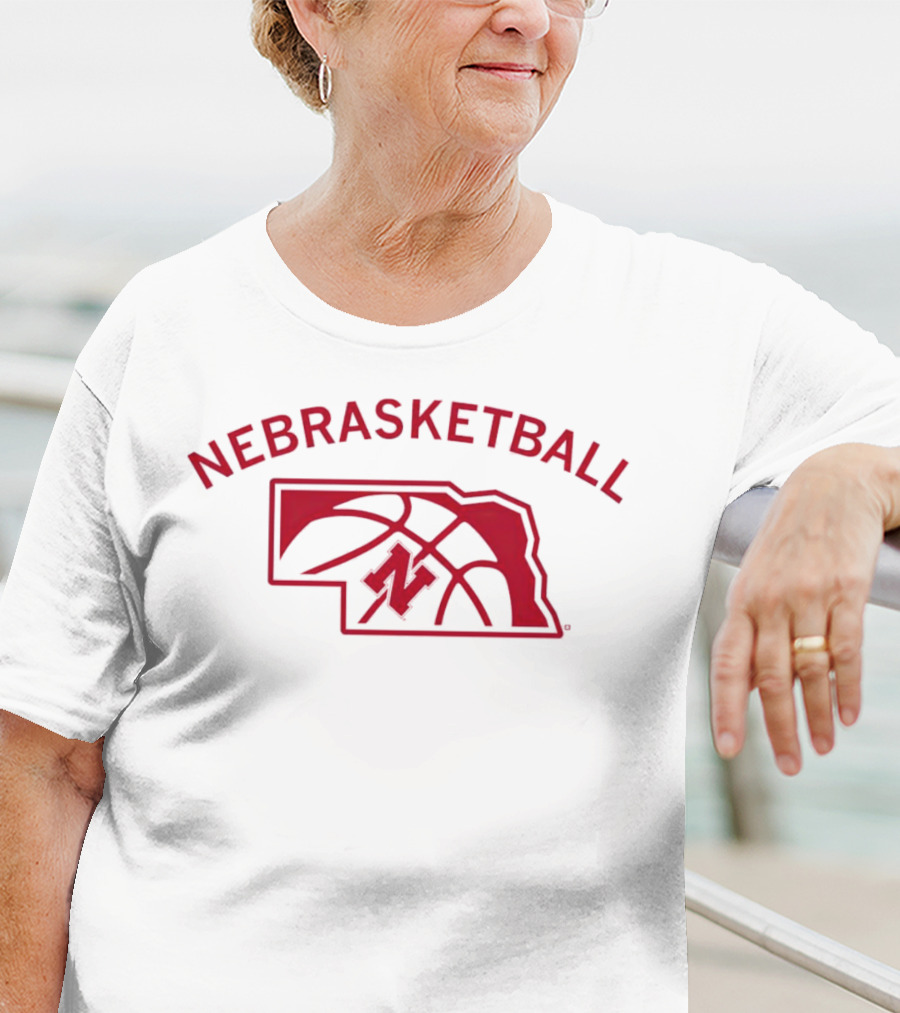Nebraska Cornhuskers Nebrasketball Basketball State T-Shirt