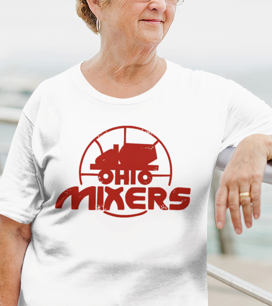 Ohio Mixers Basketball Concrete Truck T-Shirt